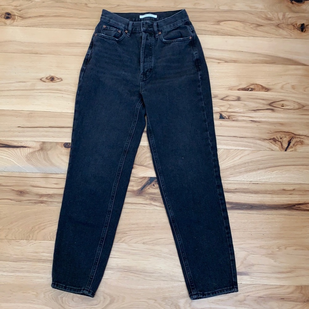 PacSun black mom jeans